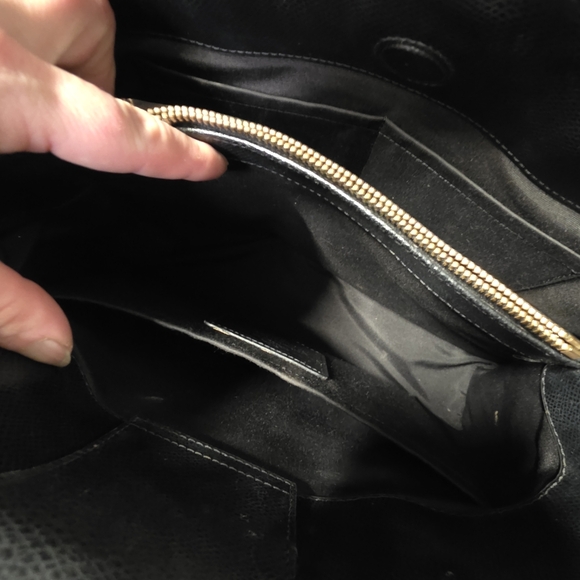 Coach Crossgrain Leather Small Margot Carryall Crossbody Shoulder Bag Black - Picture 7 of 8